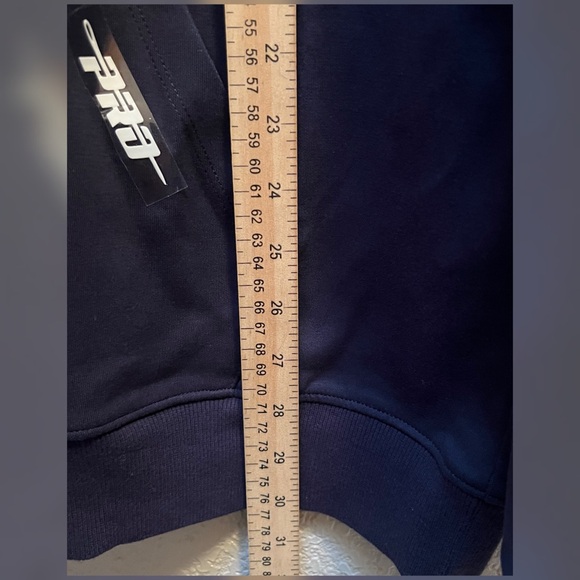 Men's Pro Standard Navy Georgia Tech Yellow Jackets Pullover Hoodie Size XL - Picture 10 of 12